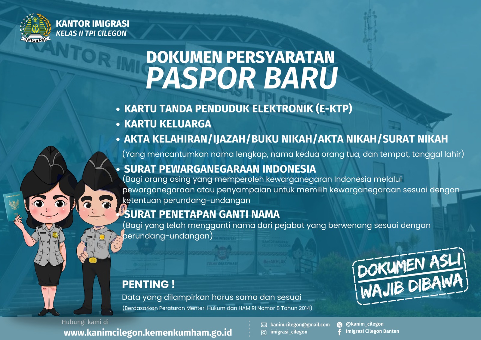 Persyaratan Paspor Baru